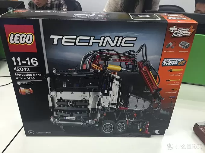 新手入坑 德亚直邮 LEGO 乐高 2015旗舰 42043 奔驰卡车 开箱晒照（多图）