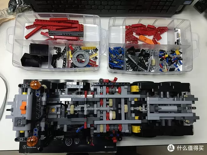 新手入坑 德亚直邮 LEGO 乐高 2015旗舰 42043 奔驰卡车 开箱晒照（多图）