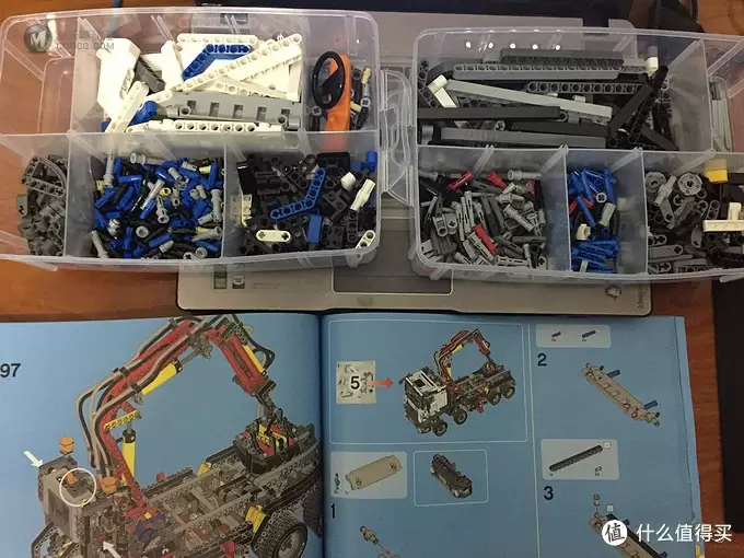 新手入坑 德亚直邮 LEGO 乐高 2015旗舰 42043 奔驰卡车 开箱晒照（多图）