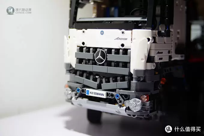开启乐高之旅——42043 Benz Arocs 3245 A&B模式组装&改遥控