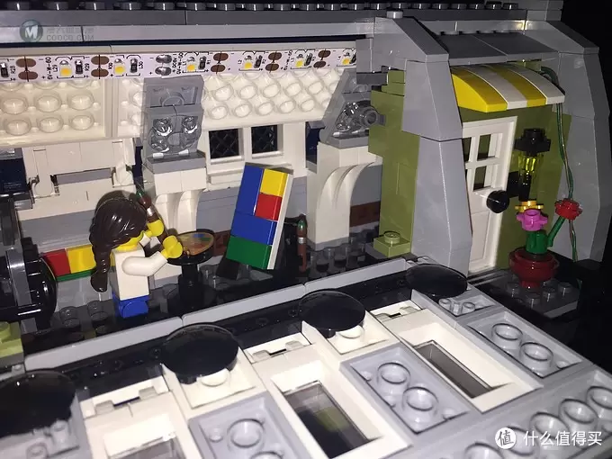 LEGO乐高街景第一坑——巴黎餐厅diy灯光改造