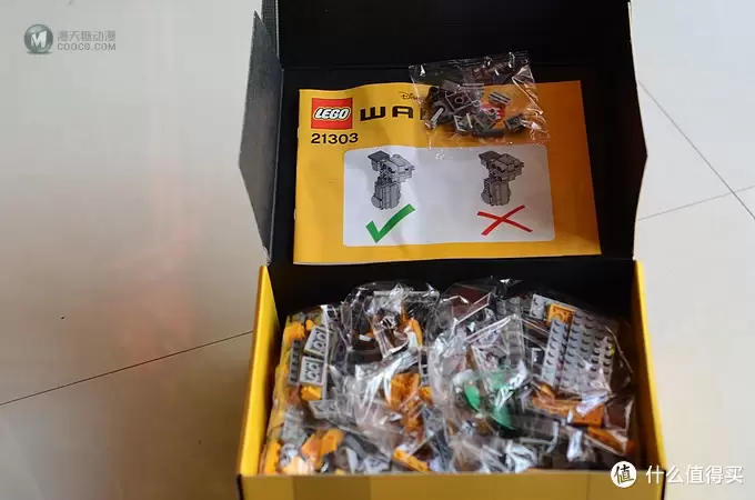 美亚海淘第一单：LEGO 乐高 21303 瓦力 开箱