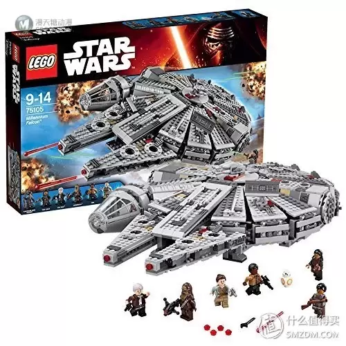 单反毁一生，LEGO穷三代 篇五十五：#本站首晒# 乐高 LEGO 7965 Star Wars Millennium Falcon 星球大战 千年隼号