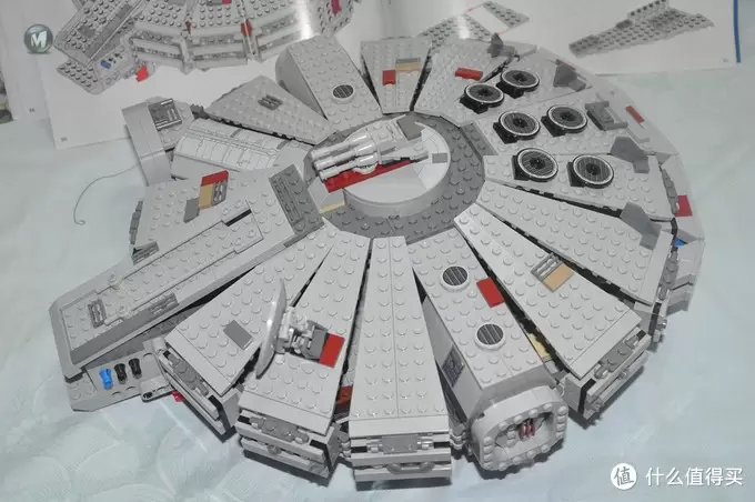 单反毁一生，LEGO穷三代 篇五十五：#本站首晒# 乐高 LEGO 7965 Star Wars Millennium Falcon 星球大战 千年隼号