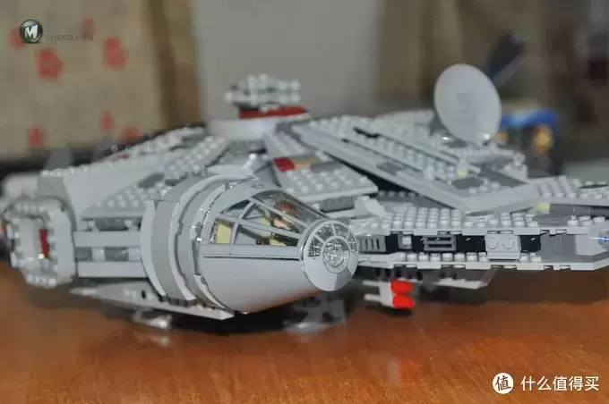 单反毁一生，LEGO穷三代 篇五十五：#本站首晒# 乐高 LEGO 7965 Star Wars Millennium Falcon 星球大战 千年隼号