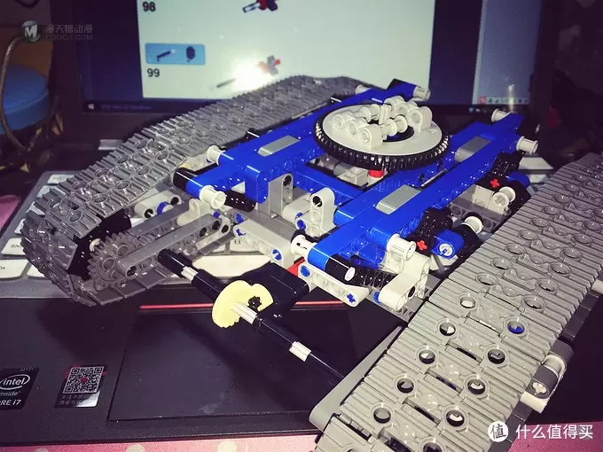 乐高科技系列 篇五：蓝翔履带式移动塔吊—LEGO 乐高 42042 B模式