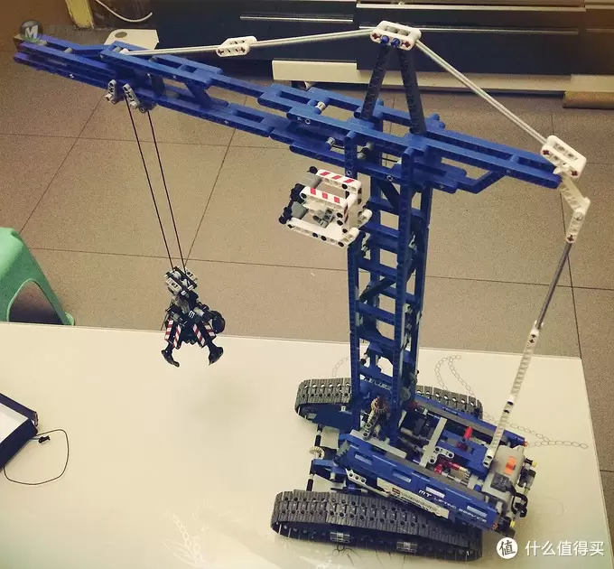 乐高科技系列 篇五：蓝翔履带式移动塔吊—LEGO 乐高 42042 B模式