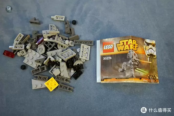 #本站首晒# 我头顶小礼帽，胯下一杆炮：LEGO 乐高 星球大战 AT-DP机器人 步行机 30274