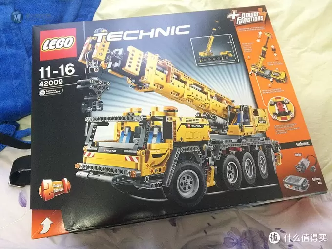 乐高科技系列 篇二：入坑第二弹：酷黄移动起重机 — lego technic 42009