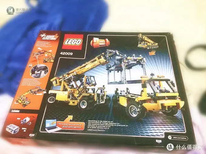 乐高科技系列 篇二：入坑第二弹：酷黄移动起重机 — lego technic 42009