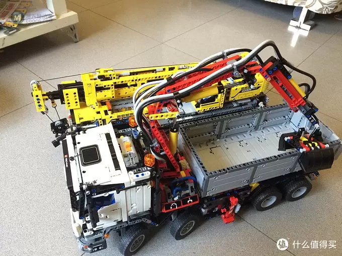 乐高科技系列 篇二：入坑第二弹：酷黄移动起重机 — lego technic 42009