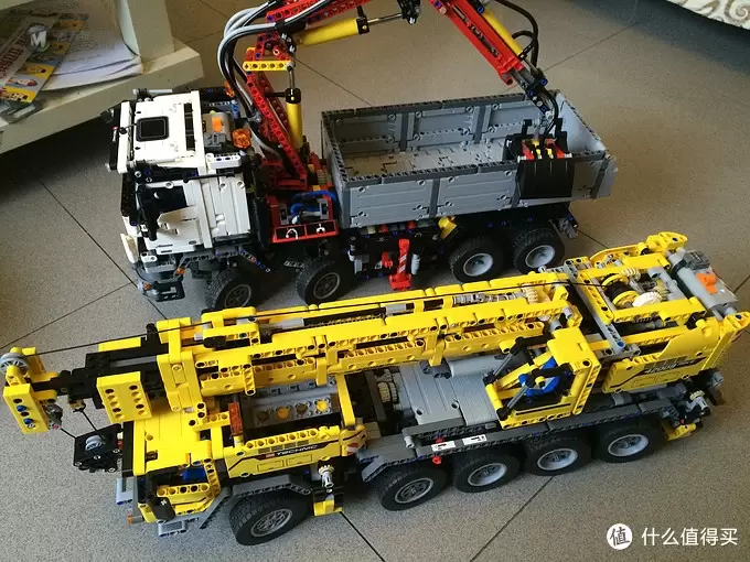 乐高科技系列 篇二：入坑第二弹：酷黄移动起重机 — lego technic 42009