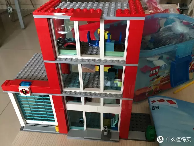 德亚直邮LEGO 60004消防局开箱