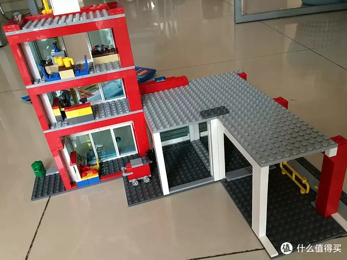 德亚直邮LEGO 60004消防局开箱