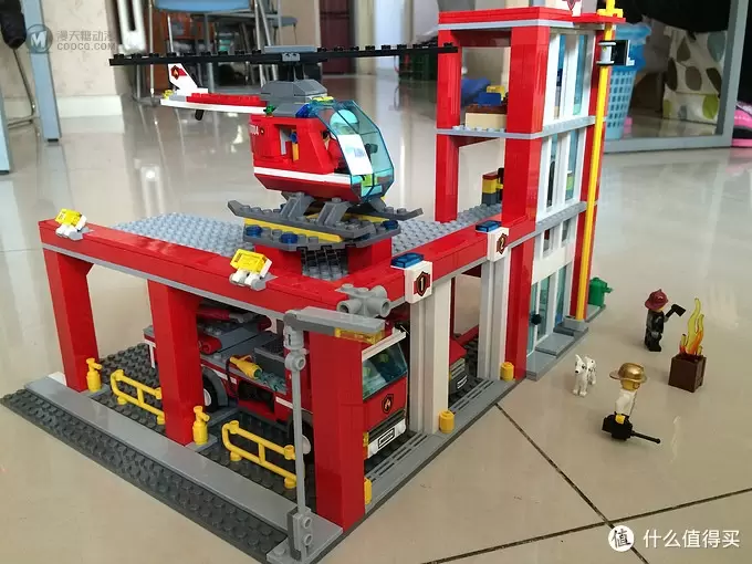 德亚直邮LEGO 60004消防局开箱