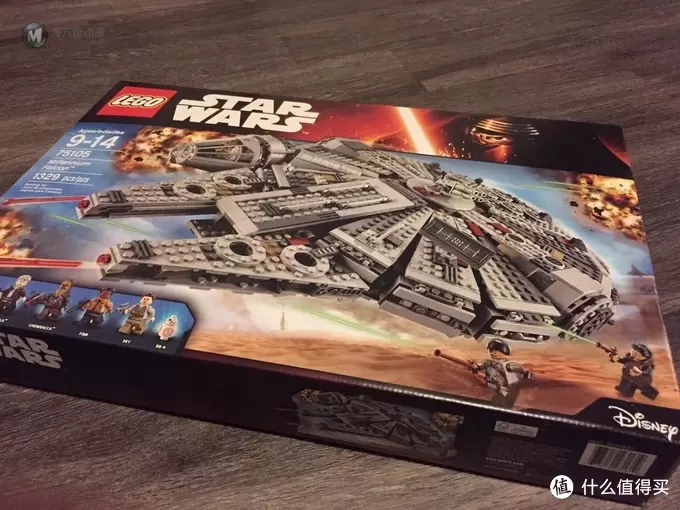 因为星战入了乐高坑：LEGO Star Wars 乐高星球大战系列 75105 Millennium Falcon 千年隼号