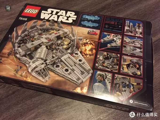 因为星战入了乐高坑：LEGO Star Wars 乐高星球大战系列 75105 Millennium Falcon 千年隼号