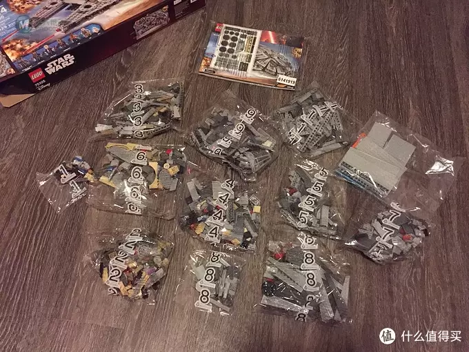 因为星战入了乐高坑：LEGO Star Wars 乐高星球大战系列 75105 Millennium Falcon 千年隼号