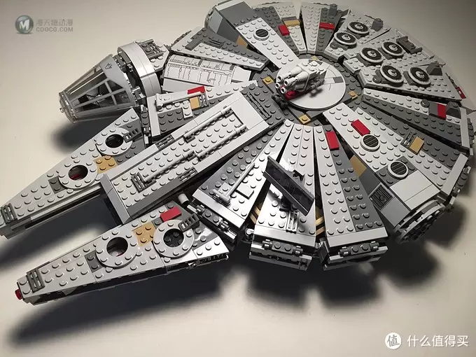 因为星战入了乐高坑：LEGO Star Wars 乐高星球大战系列 75105 Millennium Falcon 千年隼号