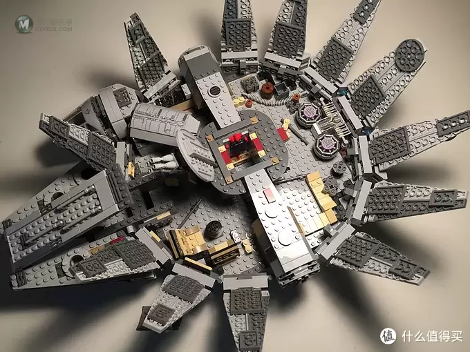 因为星战入了乐高坑：LEGO Star Wars 乐高星球大战系列 75105 Millennium Falcon 千年隼号