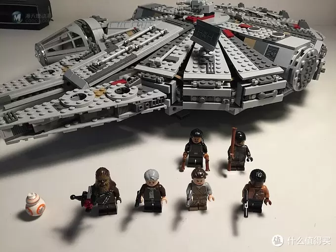 因为星战入了乐高坑：LEGO Star Wars 乐高星球大战系列 75105 Millennium Falcon 千年隼号