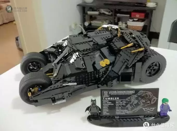 LEGO 乐高 76023 Superheroes The Tumbler 蝙蝠侠战车（介绍及拼装全过程 多图）