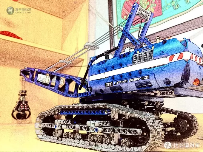 乐高科技系列 篇四：次旗舰也疯狂——履带式起重机 LEGO Technic 42042