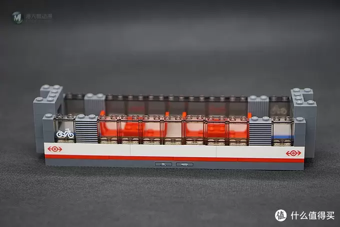 #本站首晒# My dream train~Lego 乐高 高速客运列车 L60051 （内附行驶视频）