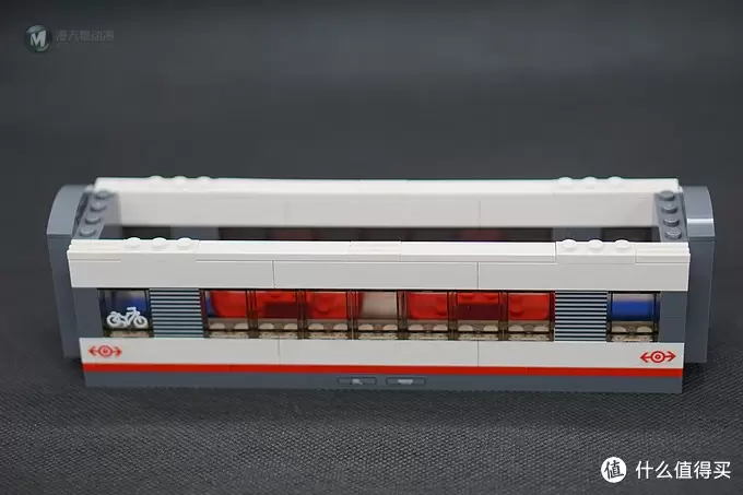 #本站首晒# My dream train~Lego 乐高 高速客运列车 L60051 （内附行驶视频）