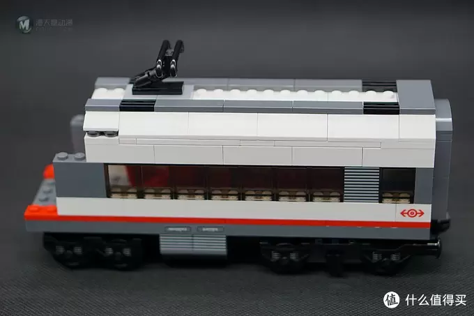 #本站首晒# My dream train~Lego 乐高 高速客运列车 L60051 （内附行驶视频）