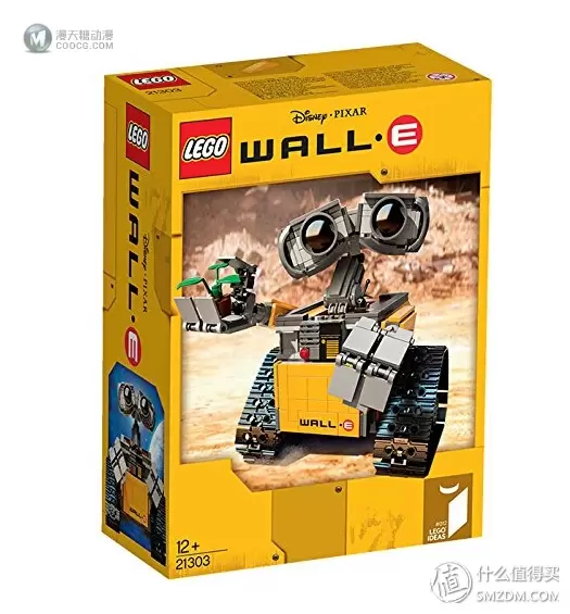 把我的第一次开箱文送给LEGO 乐高 21303 IDEAS系列 机器人瓦力 （么么哒）