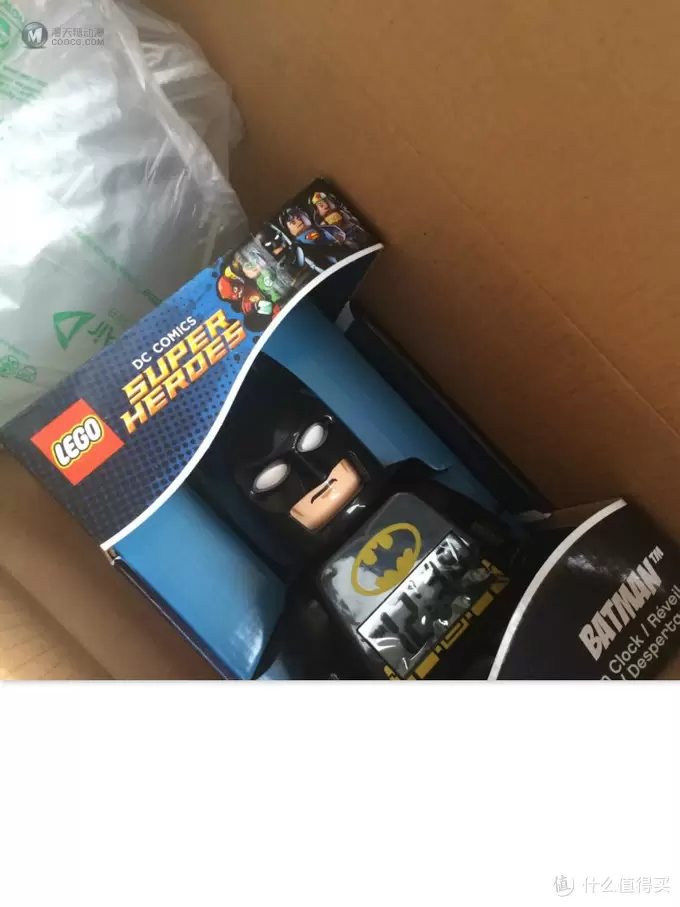 中亚海外购：LEGO 乐高 9005718 Super Heroes Batman 蝙蝠侠闹钟