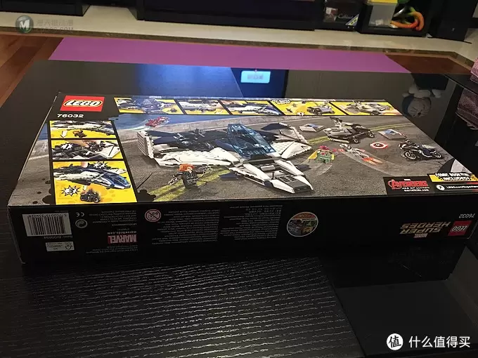 初入乐高坑：LEGO 乐高 76032 超级英雄系列 复仇者联盟2昆式喷射机城市追逐战