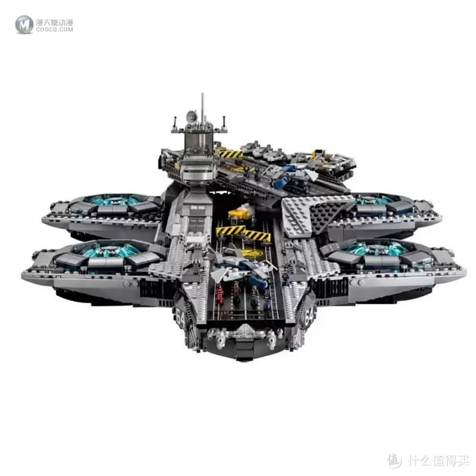 初入乐高坑：LEGO 乐高 76032 超级英雄系列 复仇者联盟2昆式喷射机城市追逐战