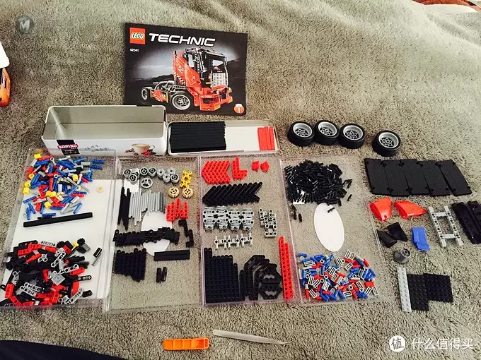 LEGO 乐高 Technic 机械组 赛道卡车 开箱