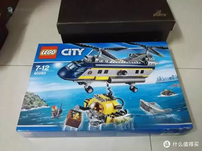 LEGO 乐高城市系列 深海探险直升机60093