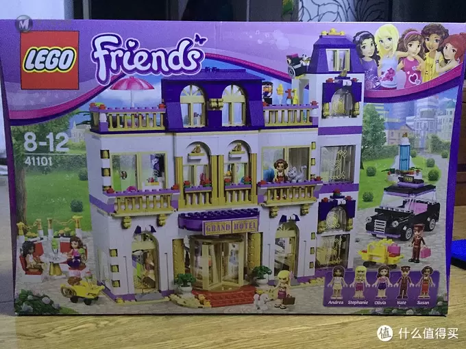 伪乐高迷的首秀！LEGO 乐高 Friends 41101 乐高女孩 心湖城大酒店