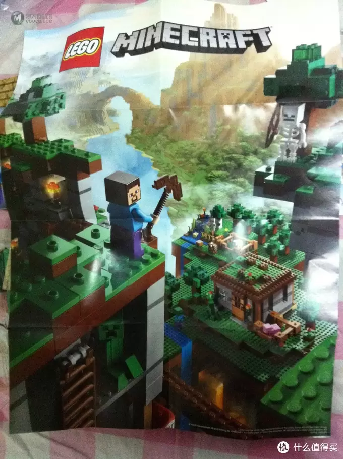 Lego 乐高 Minecraft 我的世界 21116 到手拼装鉴赏