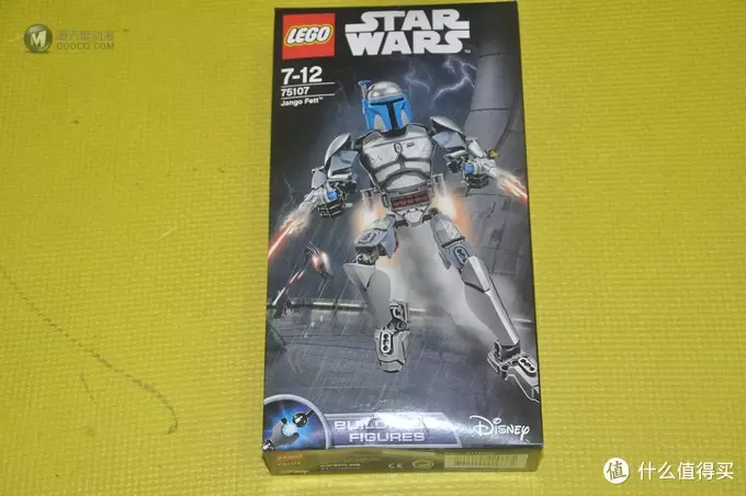 单反毁一生，LEGO穷三代 篇五十二：LEGO 乐高 星球大战 75107 Jango Fett 詹戈·费特