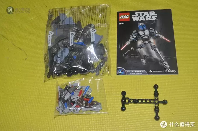 单反毁一生，LEGO穷三代 篇五十二：LEGO 乐高 星球大战 75107 Jango Fett 詹戈·费特