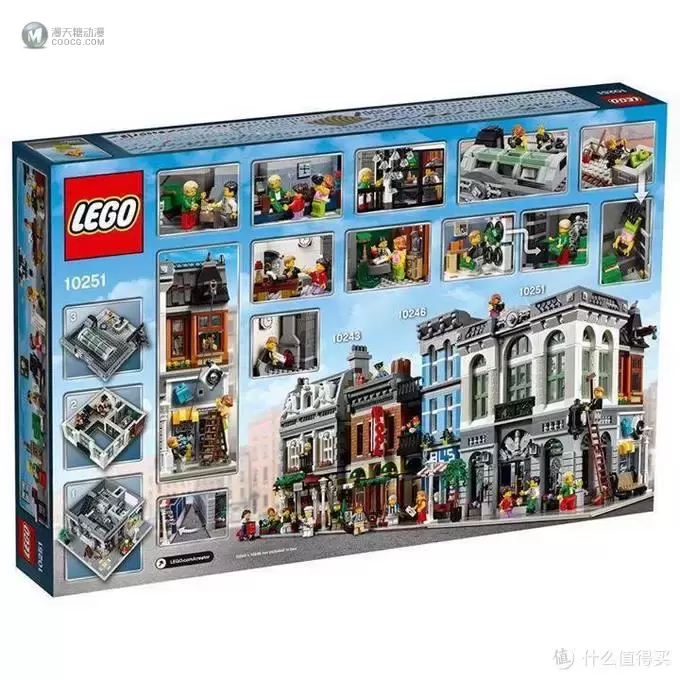 转角遇到你：LEGO 乐高 正式发布 10251 积木银行 Brick Bank