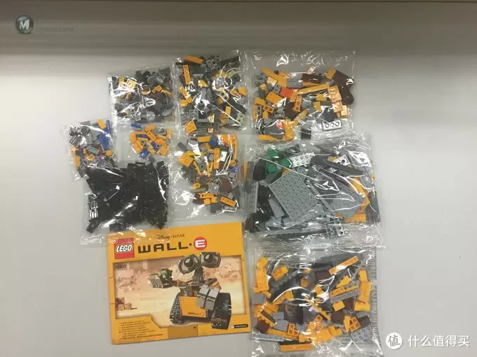 LEGO 乐高 21303 IDEAS系列 机器人瓦力 开箱晒物