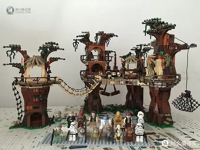 LEGO 乐高 10236 Ewok Village 星战小熊村品鉴