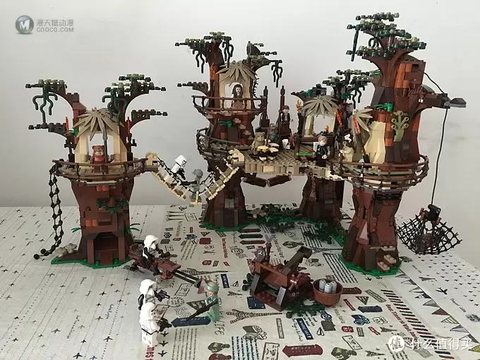 LEGO 乐高 10236 Ewok Village 星战小熊村品鉴