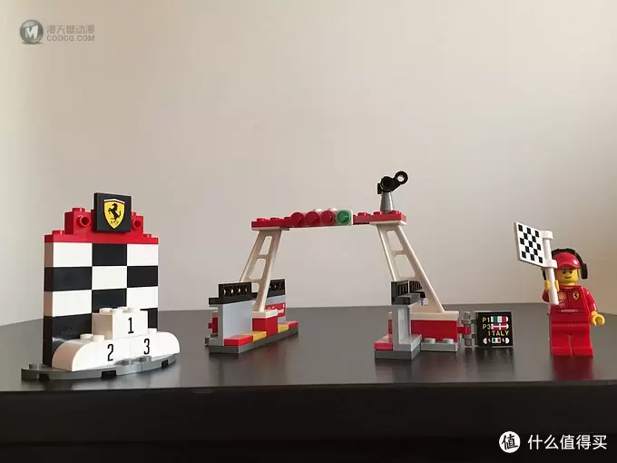 终于可以召唤神龙了：LEGO 乐高 壳牌限量版法拉利车模