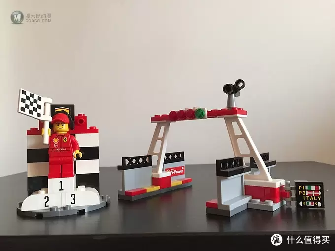 终于可以召唤神龙了：LEGO 乐高 壳牌限量版法拉利车模