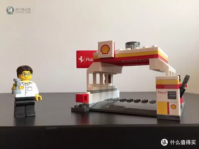 终于可以召唤神龙了：LEGO 乐高 壳牌限量版法拉利车模