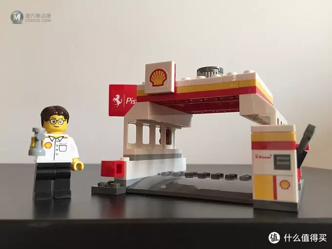 终于可以召唤神龙了：LEGO 乐高 壳牌限量版法拉利车模