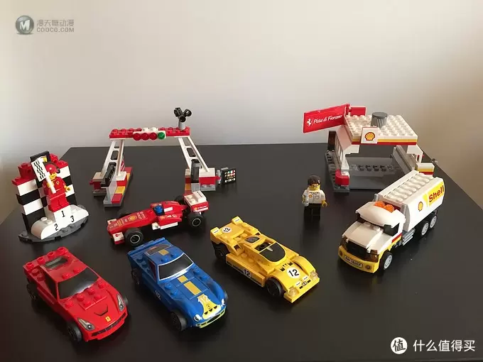 终于可以召唤神龙了：LEGO 乐高 壳牌限量版法拉利车模