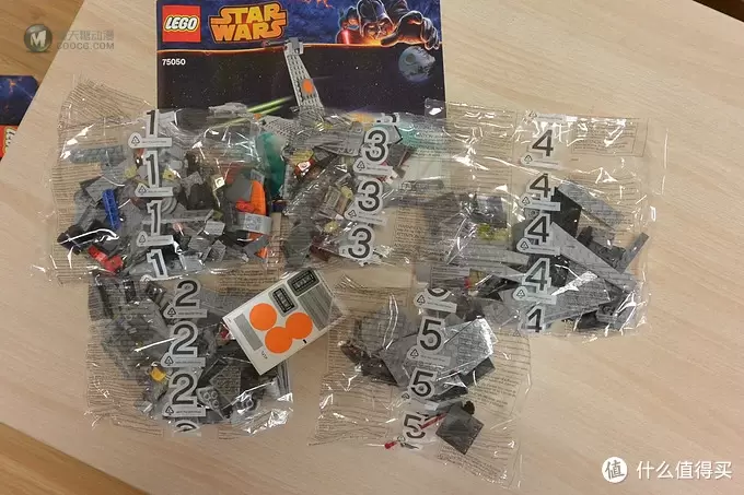 LEGO 乐高 星球大战系列 75050 B-Wing 战机 开箱